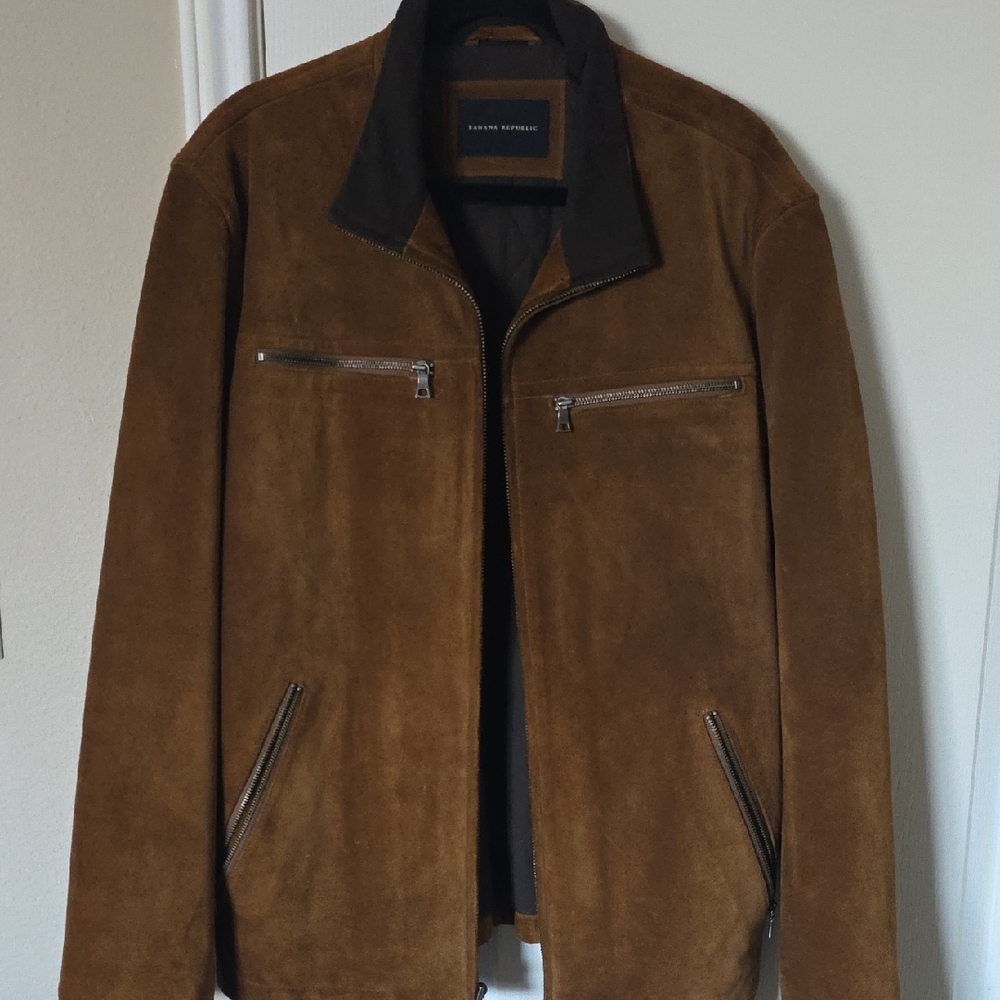 Banana Republic Brown Suede Jacket